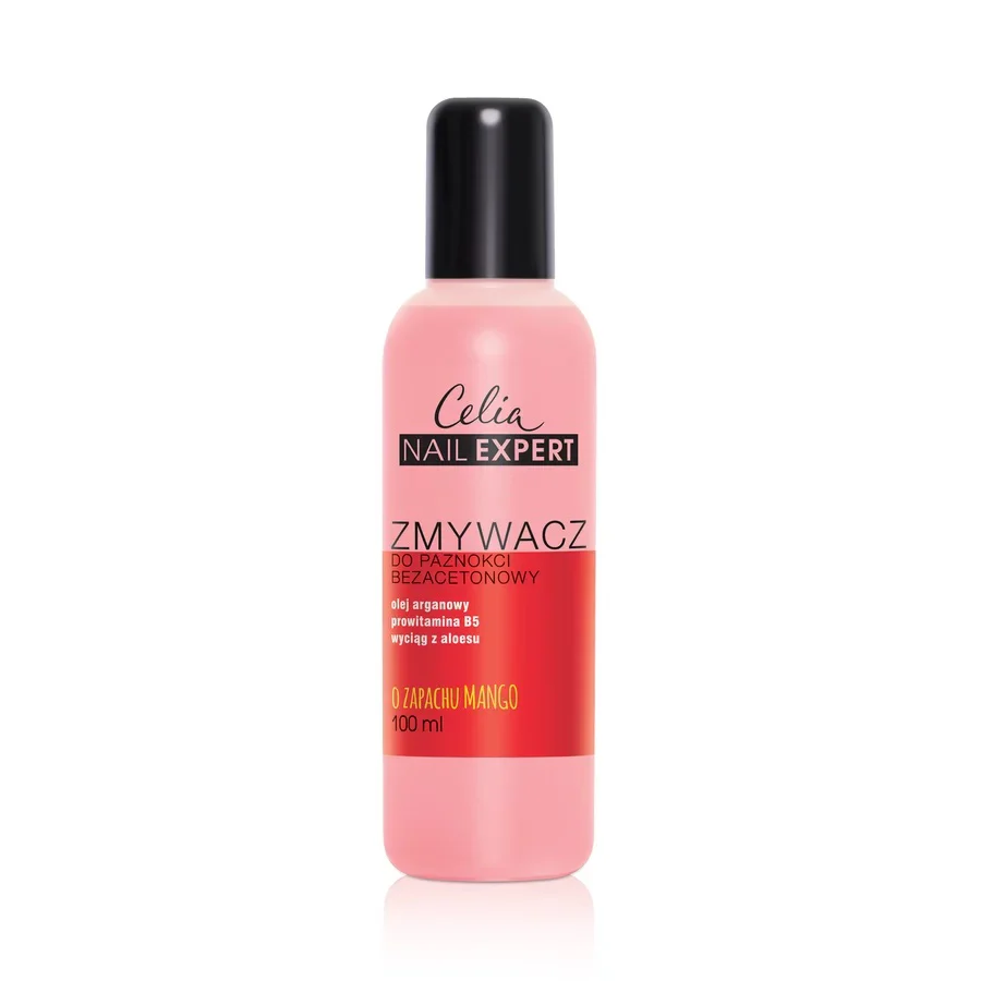 Nail Expert bezacetonowy zmywacz do paznokci Mango 100ml
