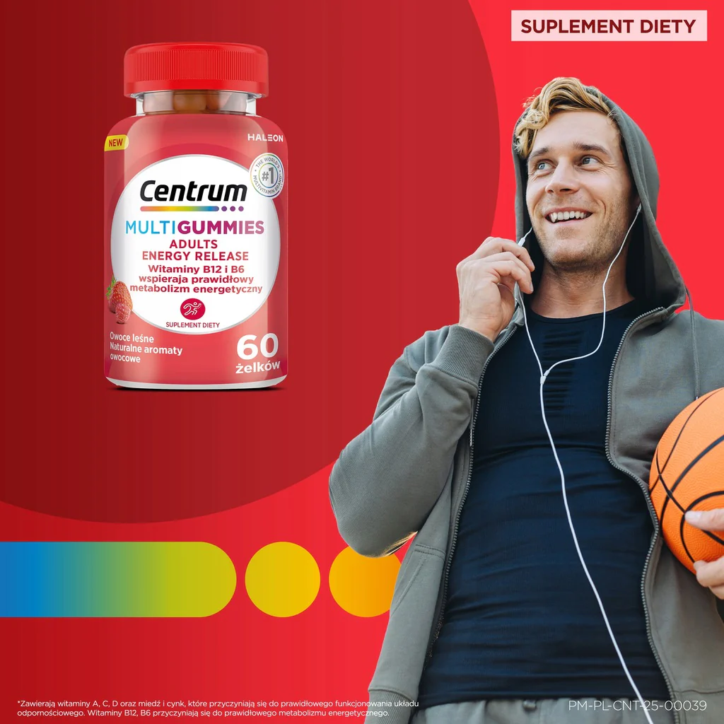 MultiGummies Adults Energy Release suplement diety 60 żelków - Image 4