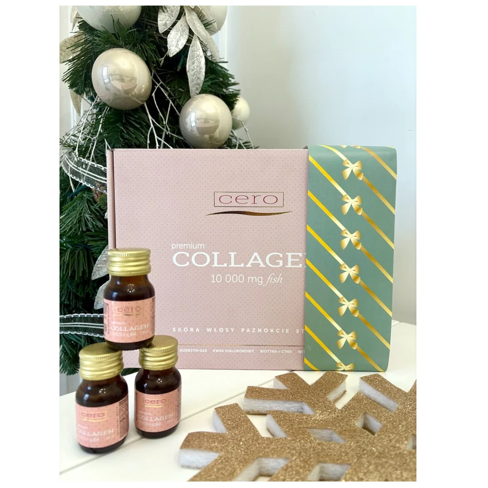 Premium Collagen 10 000 mg fish suplement diety w formie shotów 30x30ml - Image 3