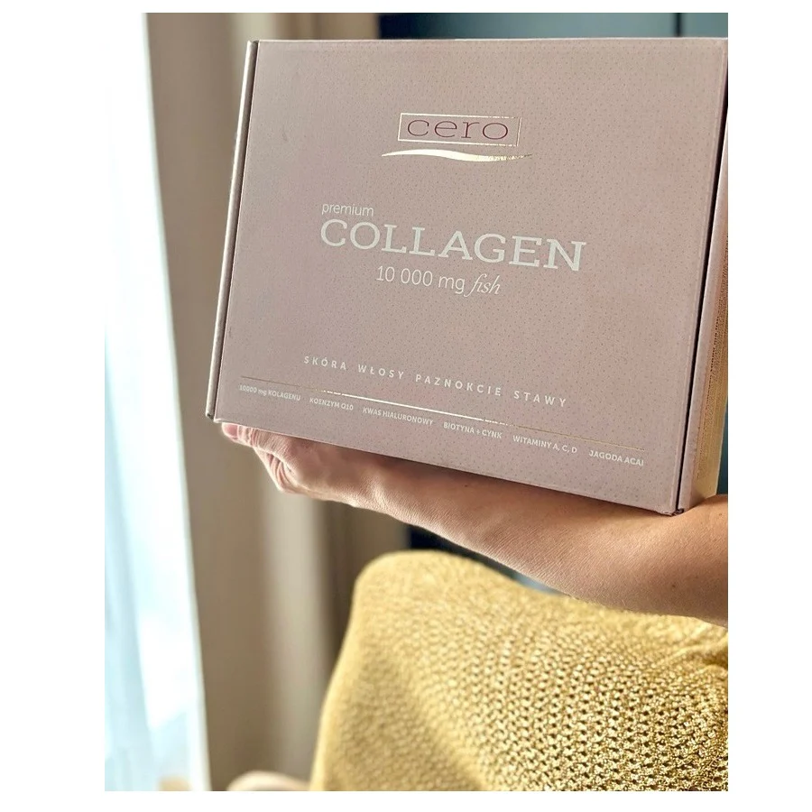 Premium Collagen 10 000 mg fish suplement diety w formie shotów 30x30ml - Image 4