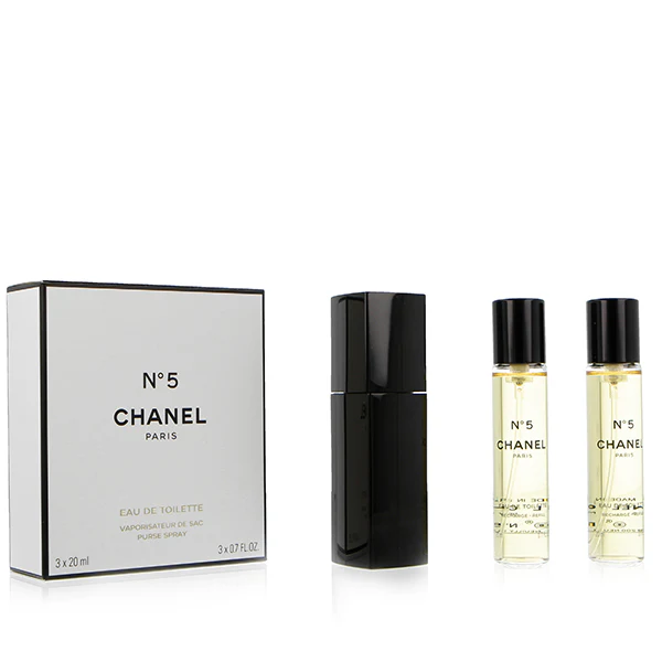 No 5 woda toaletowa purse spray 3x20ml