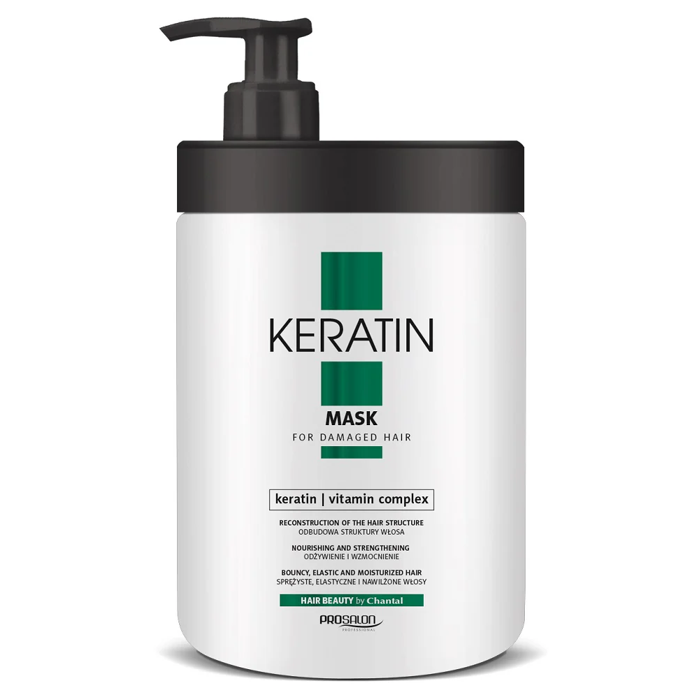 Prosalon Keratin Mask intensywnie odbudowująca maska do włosów z keratyną 1000g