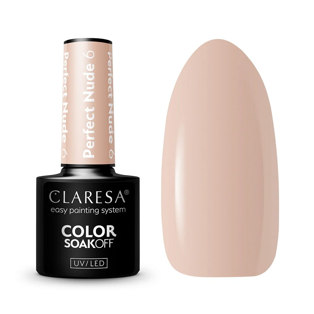 Color Soak Off UV/LED Perfect Nude lakier hybrydowy 5g - Image 5