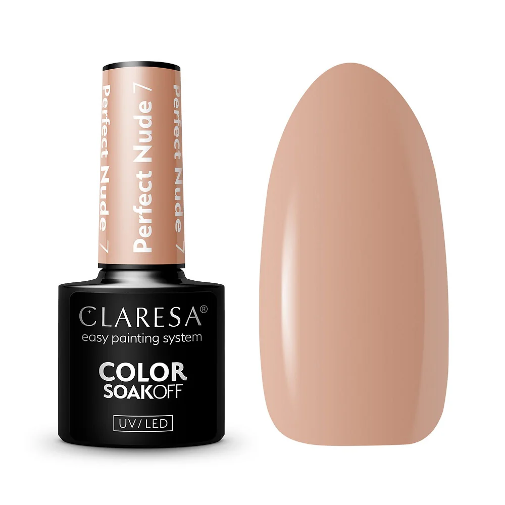 Color Soak Off UV/LED Perfect Nude lakier hybrydowy 5g - Image 6