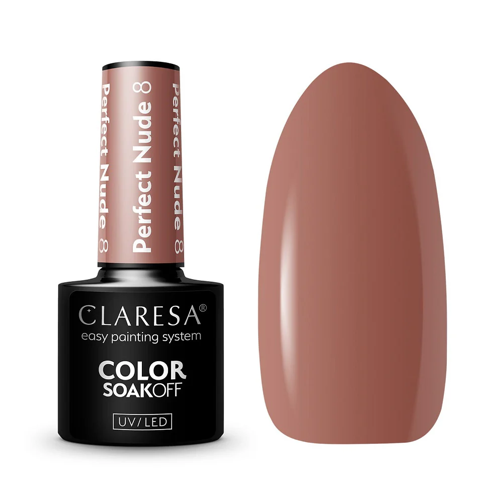 Color Soak Off UV/LED Perfect Nude lakier hybrydowy 5g - Image 7