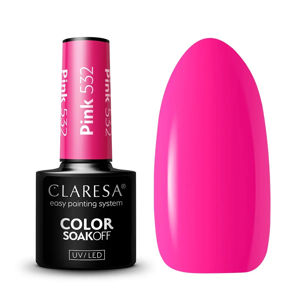Color Soak Off UV/LED Pink lakier hybrydowy 5g - Image 12