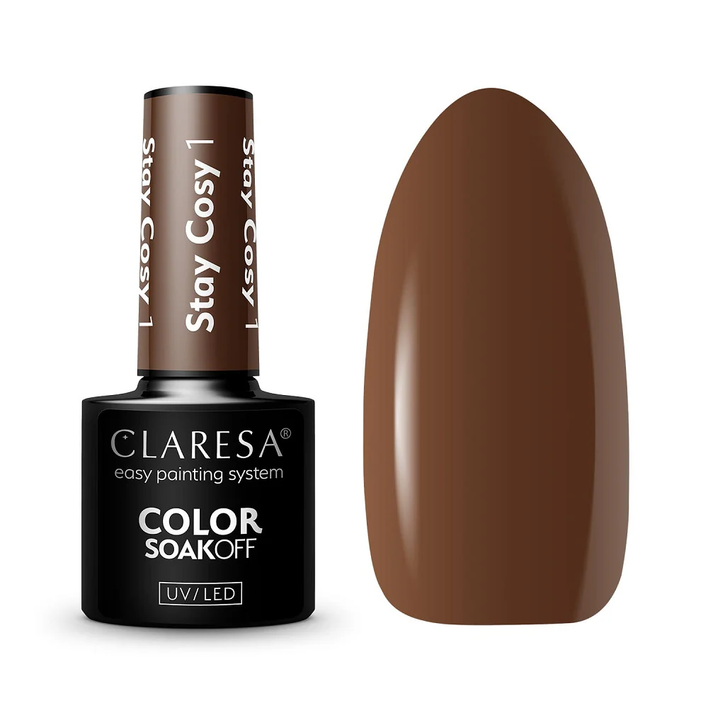 Color Soak Off UV/LED Stay Cosy lakier hybrydowy 5g - Image 2