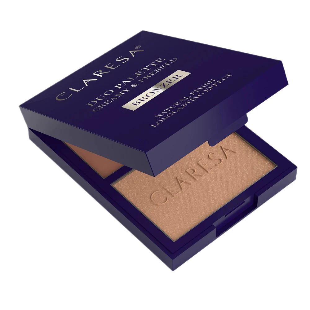 Duo Palette Creamy & Pressed kremowo-pudrowa paleta do konturowania 8.5g - Image 5