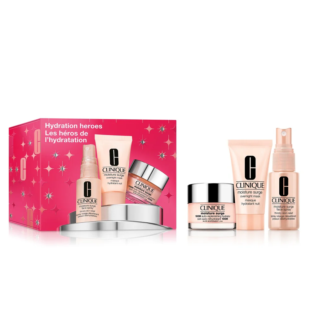 Hydration Heroes zestaw intensywnie nawilżający żelowy krem do twarzy 30ml + maseczka intensywnie nawilżająca 30ml + mgiełka do twarzy 30ml