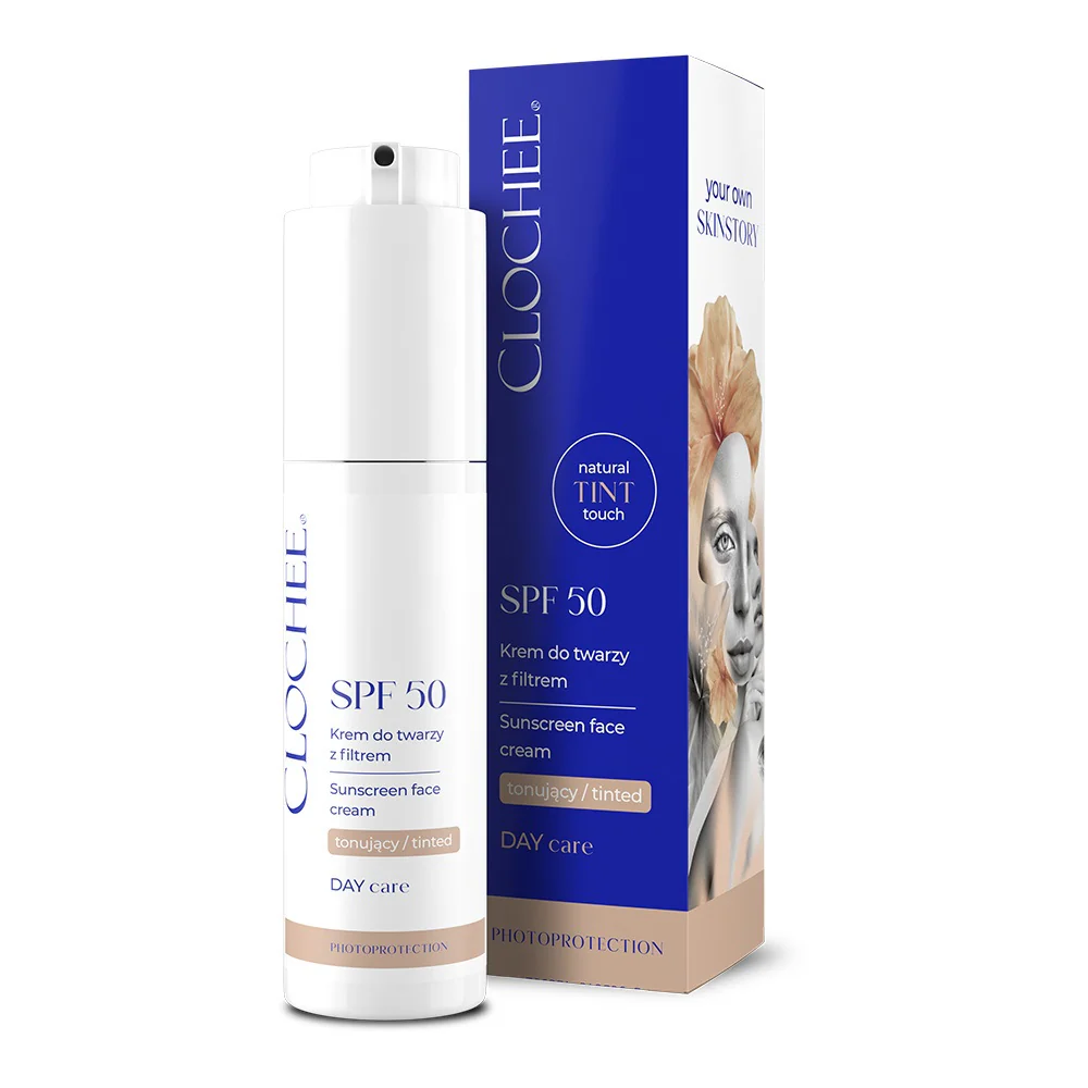 Krem do twarzy tonujący SPF50 50ml