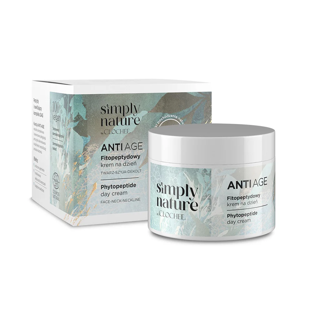 Simply Nature fitopeptydowy krem na dzień 50ml - Image 3