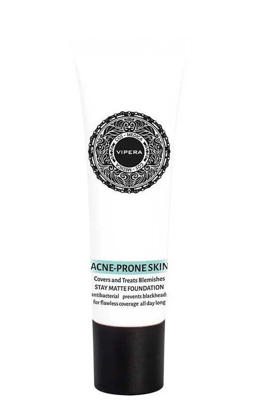 Acne-Prone Skin Stay Matte Foundation matująco-kryjący fluid do cery trądzikowej 02 Naturalny 25ml - Image 2