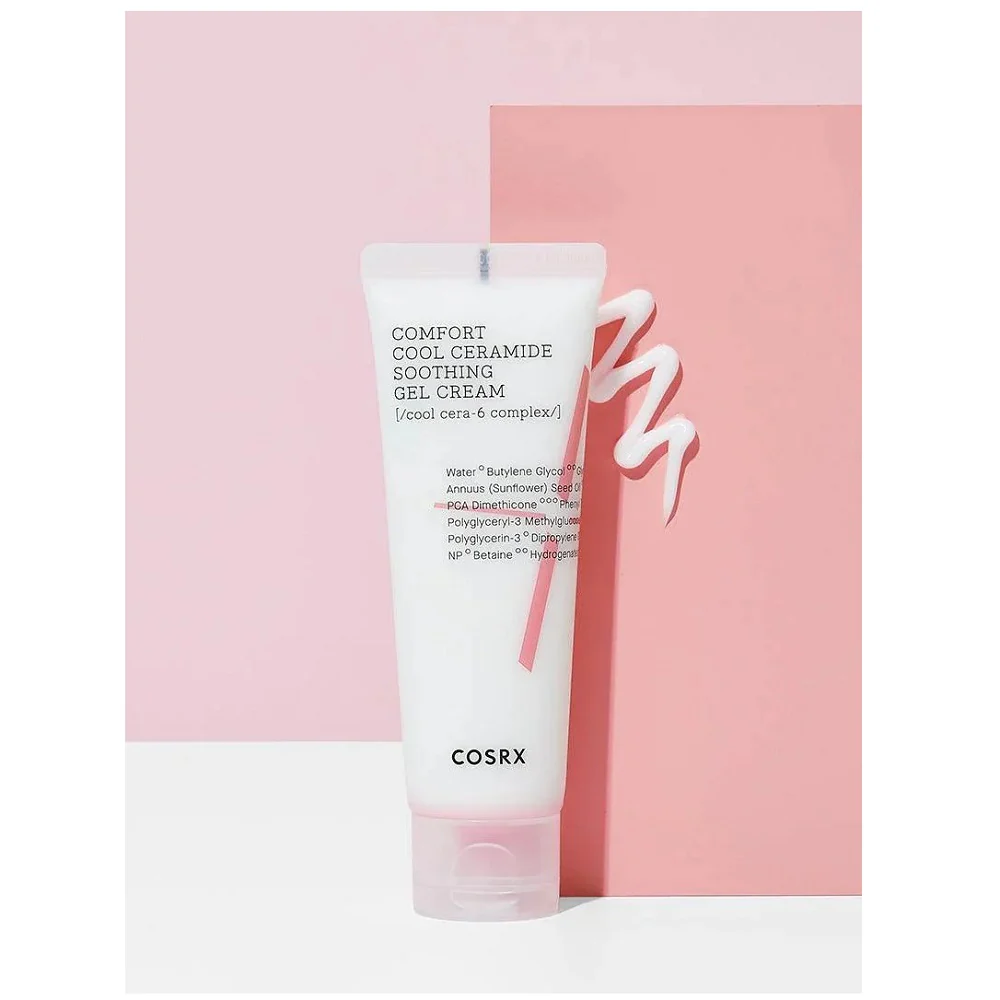 Balancium Comfort Cool Ceramide Soothing Gel Cream łagodzący krem-żel do twarzy z ceramidami 85ml - Image 3