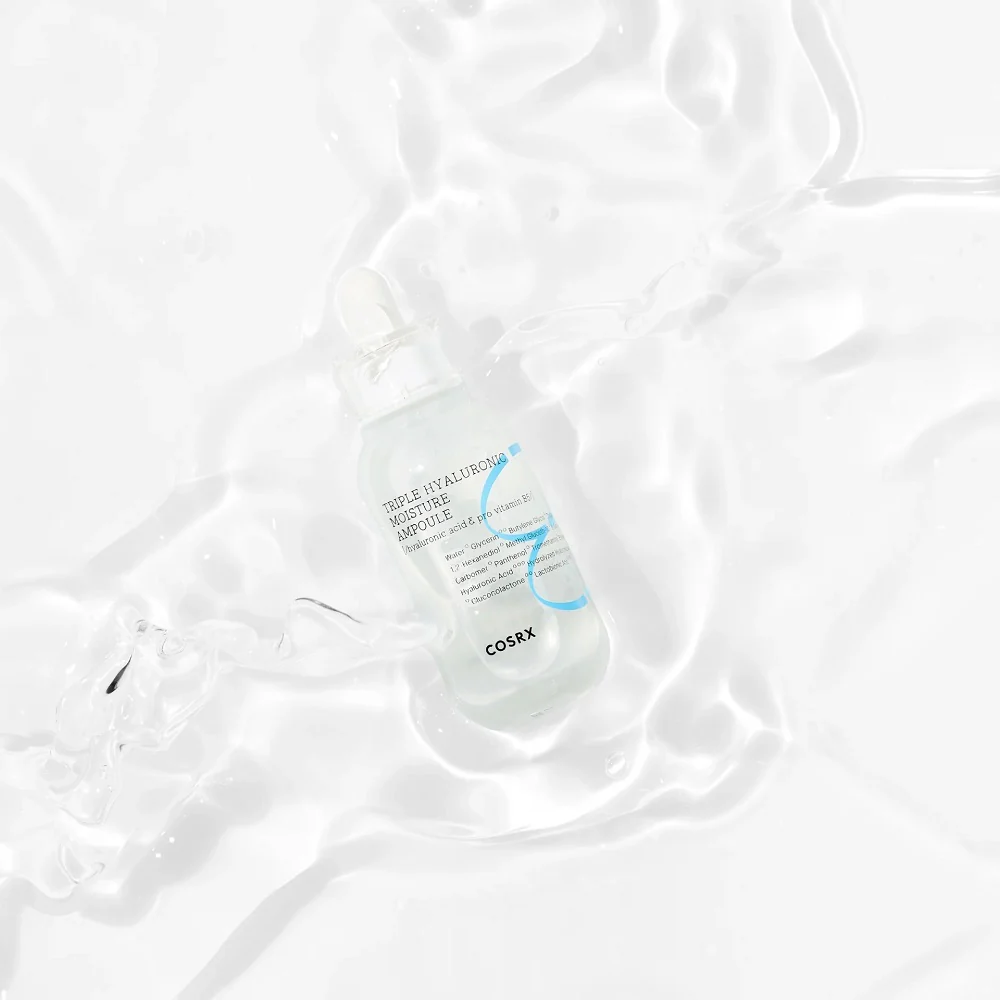 Triple Hyaluronic Moisture Ampoule nawilżająca ampułka do twarzy z kwasem hialuronowym 40ml - Image 3