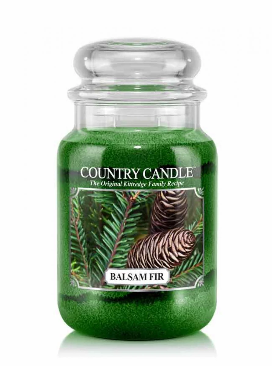 Duża świeca zapachowa z dwoma knotami Balsam Fir 652g
