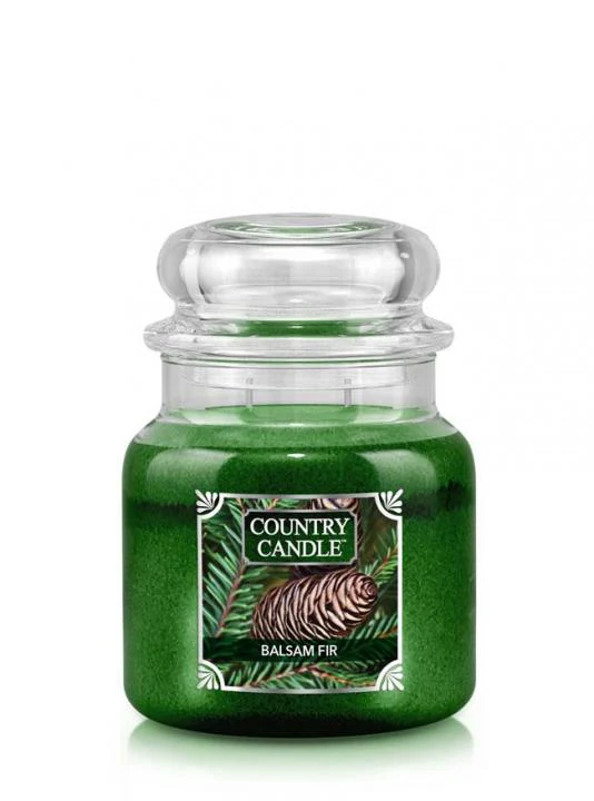 Średnia świeca zapachowa z dwoma knotami Balsam Fir 453g