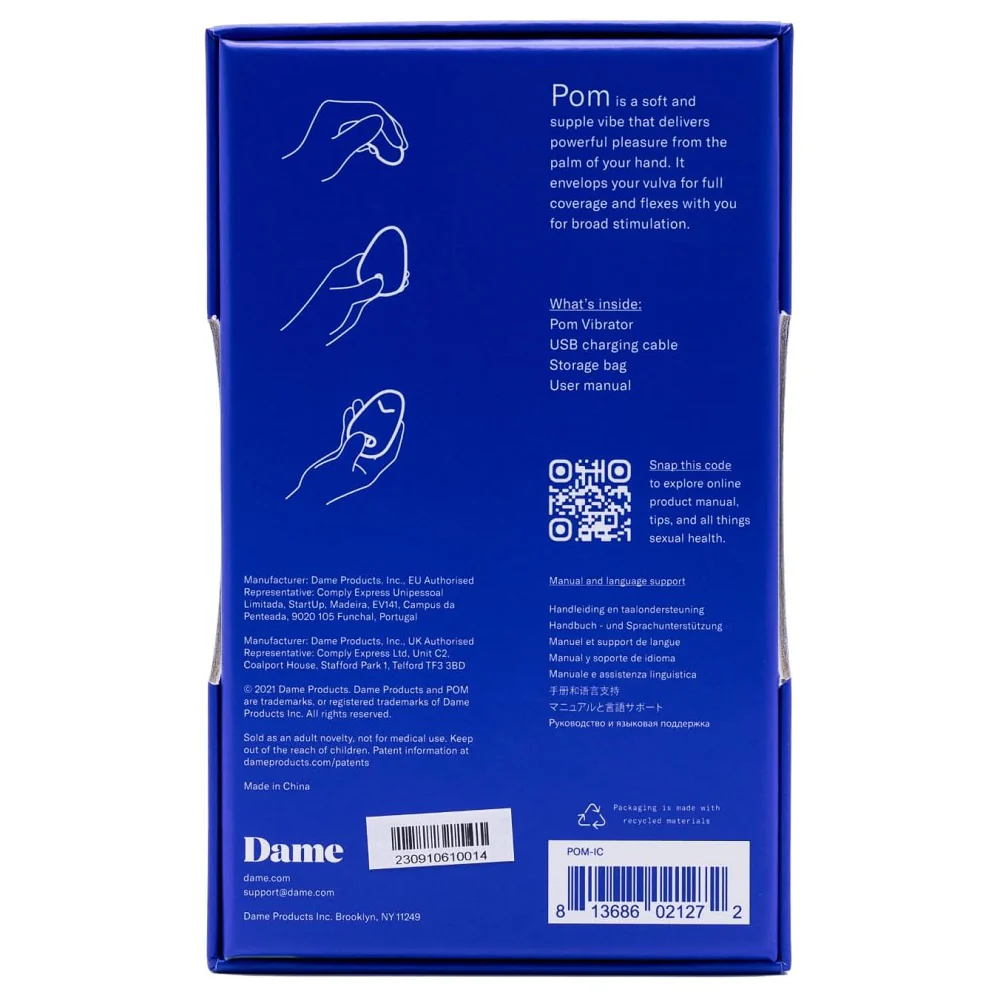 Pom Flexible Vibrator masażer łechtaczki Ice - Image 10