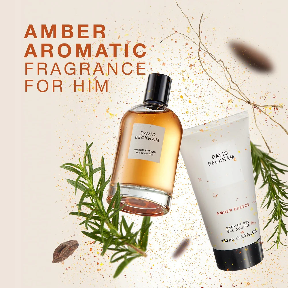 Amber Breeze zestaw woda perfumowana spray 100ml + żel pod prysznic 150ml - Image 2