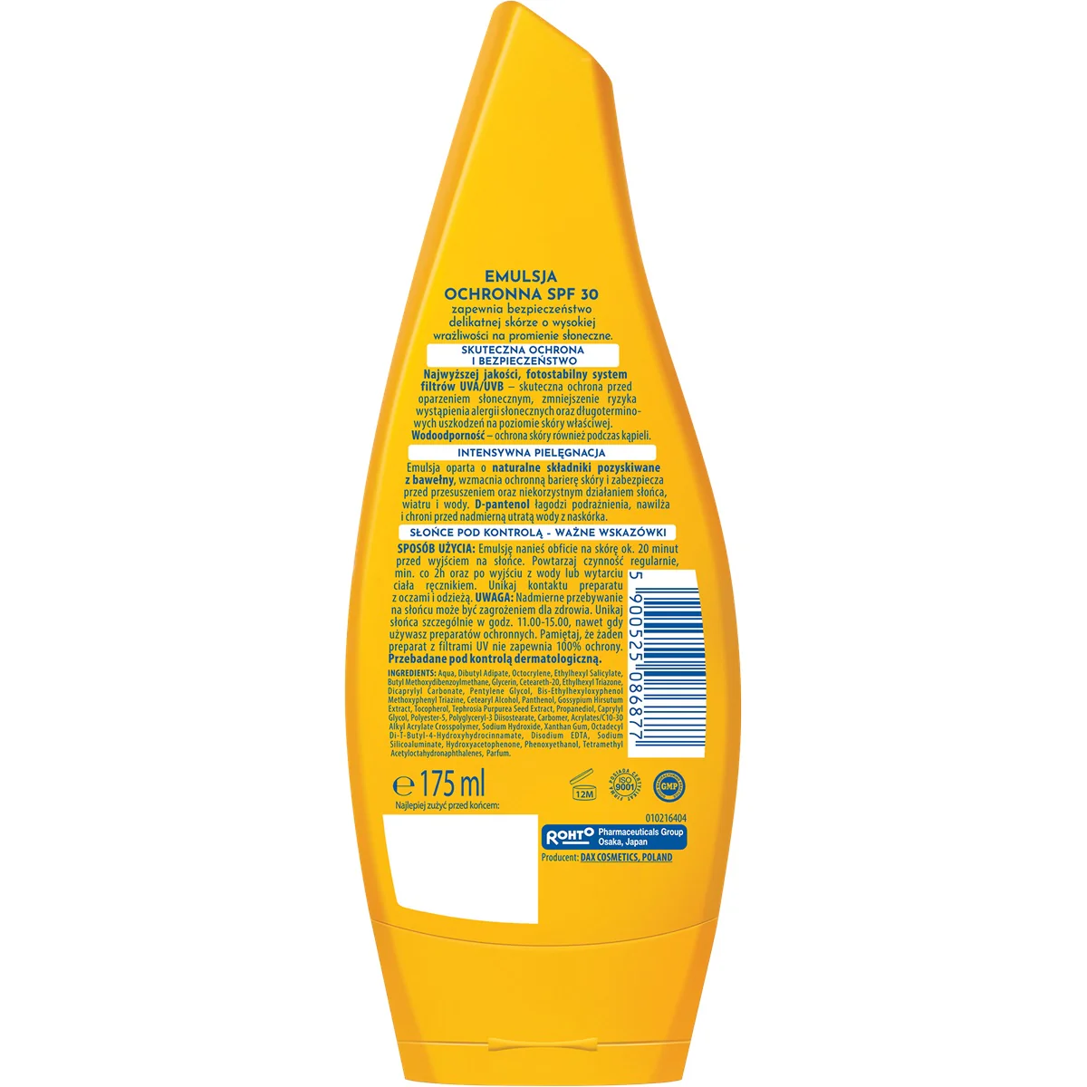 Nawilżająca emulsja ochronna SPF30 175ml - Image 2