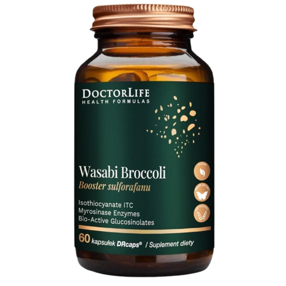 Broccoli & Wasabi suplement diety 60 kapsułek