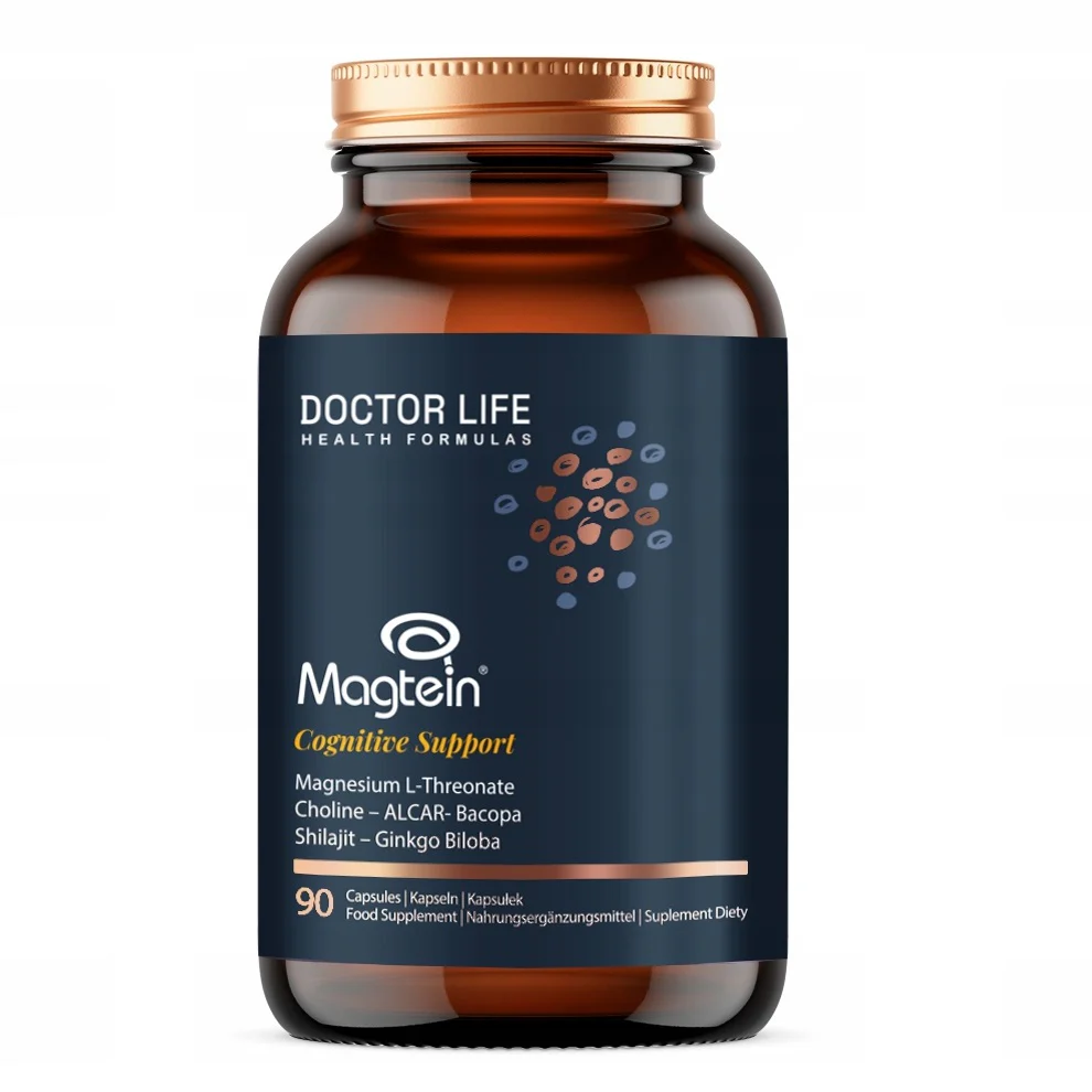 Magtein Cognitive Support L-treonian magnezu suplement diety 90 kapsułek