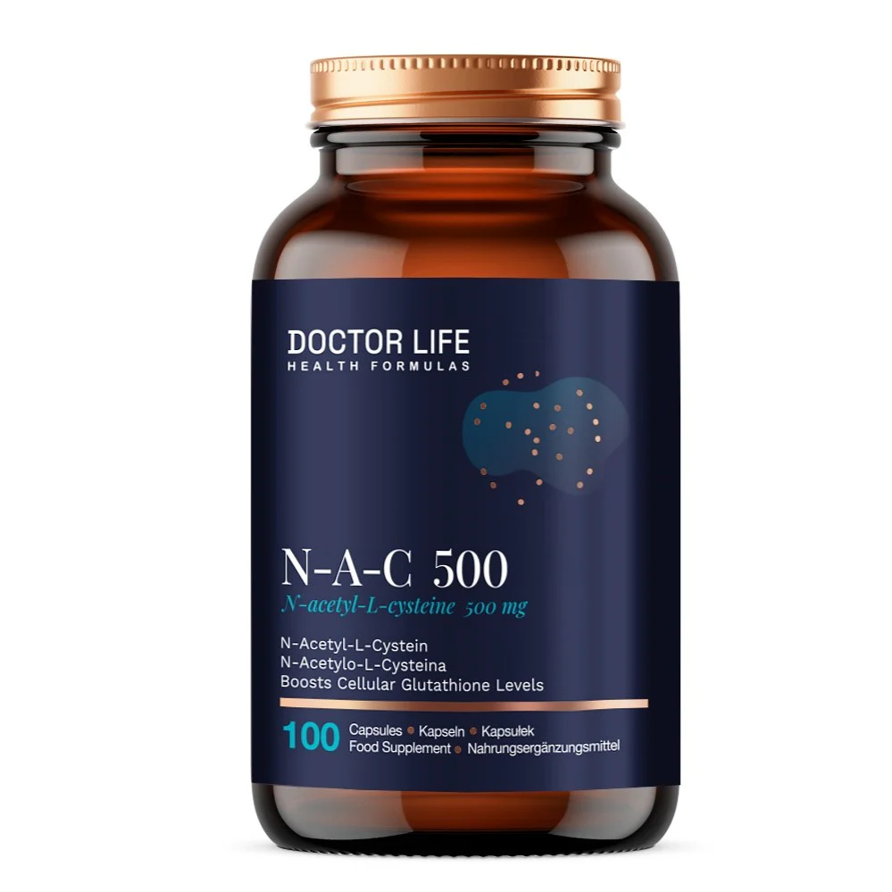 N-A-C 500mg suplement diety 100 kapsułek