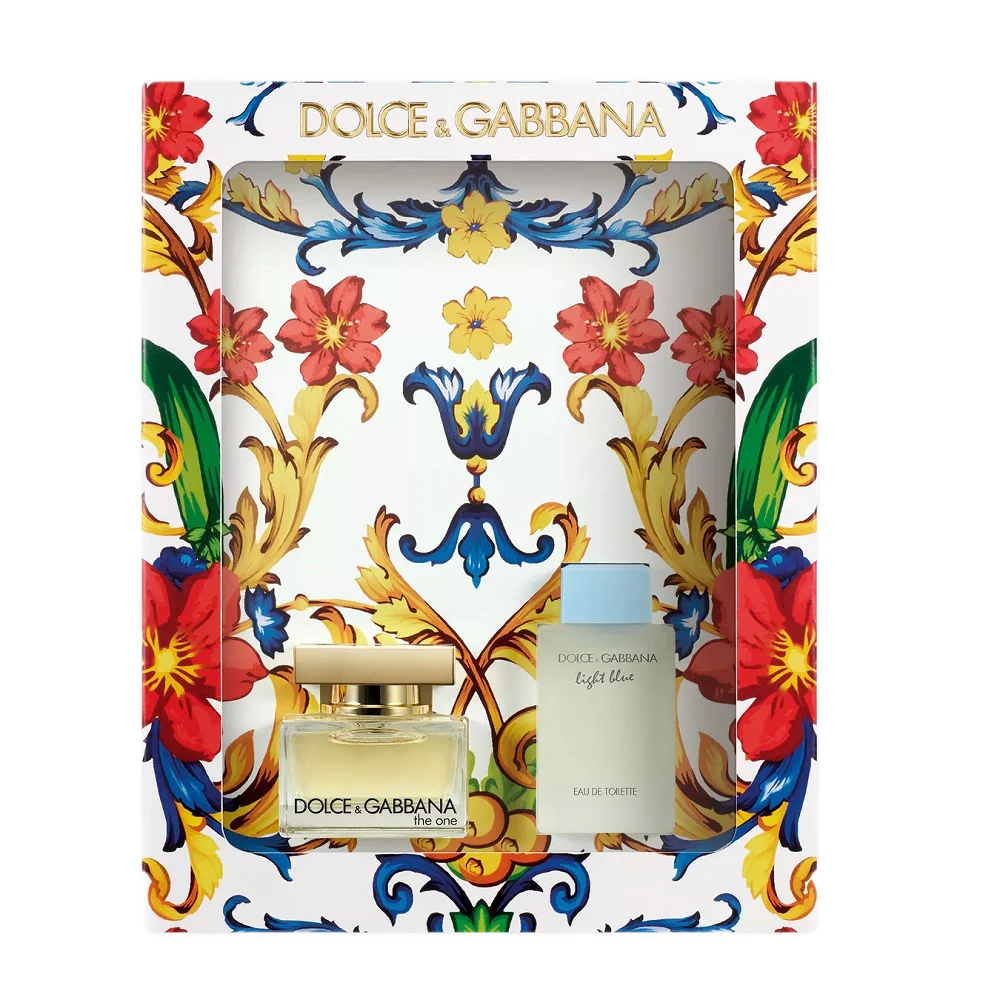 Duo Mini zestaw The One woda perfumowana 5ml + Light Blue woda toaletowa 4.5ml