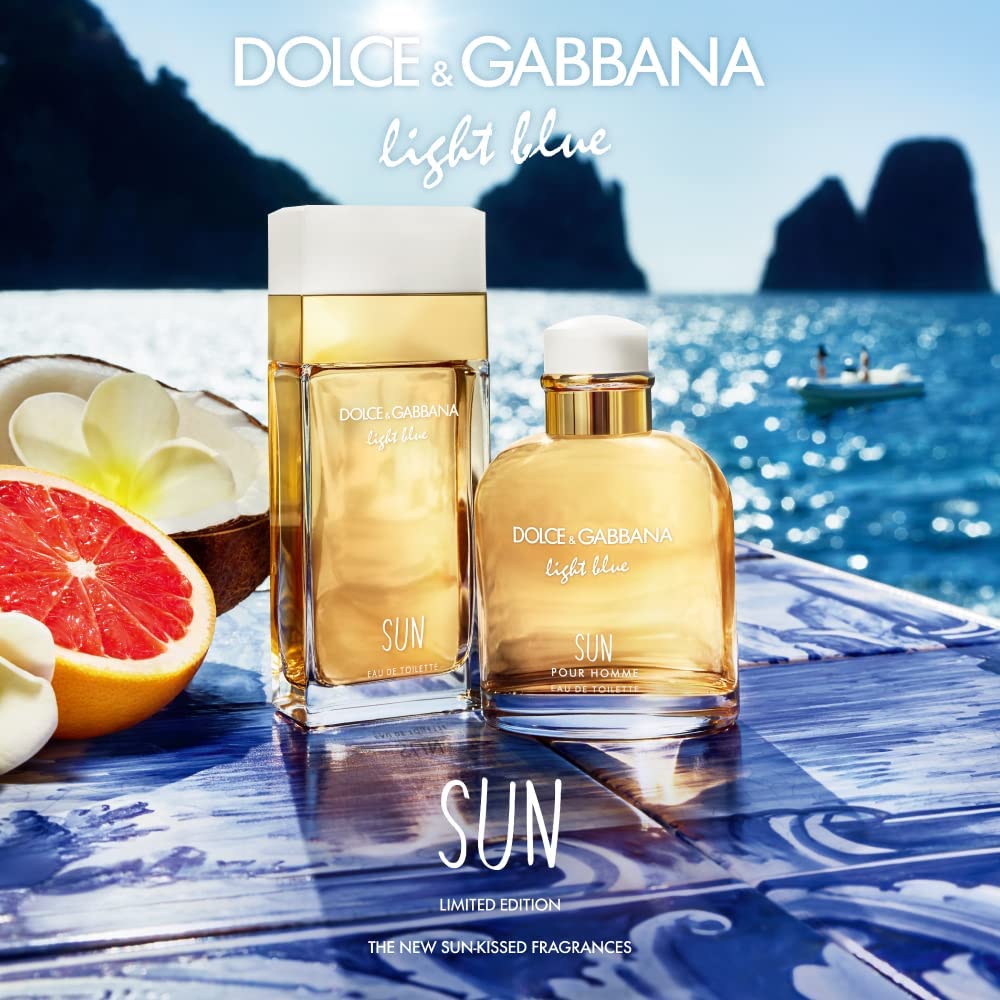 Light Blue Sun Pour Homme woda toaletowa spray - Image 3