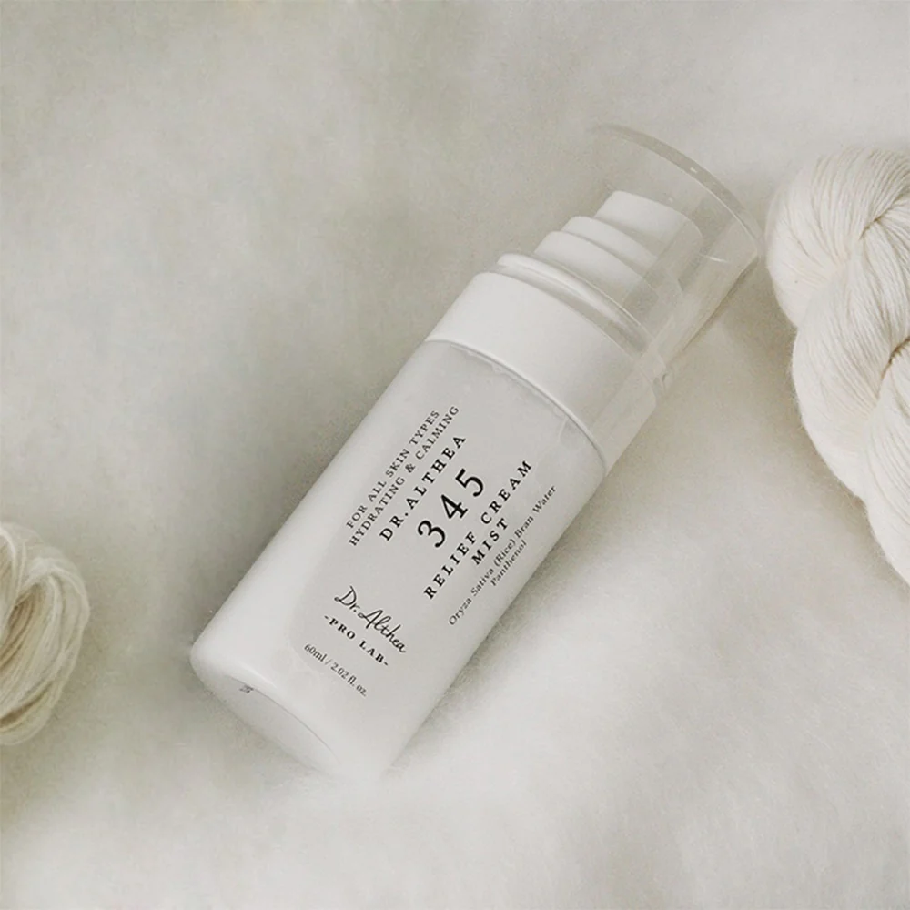 345 Relief Cream Mist nawilżająca mgiełka do twarzy 60ml - Image 2