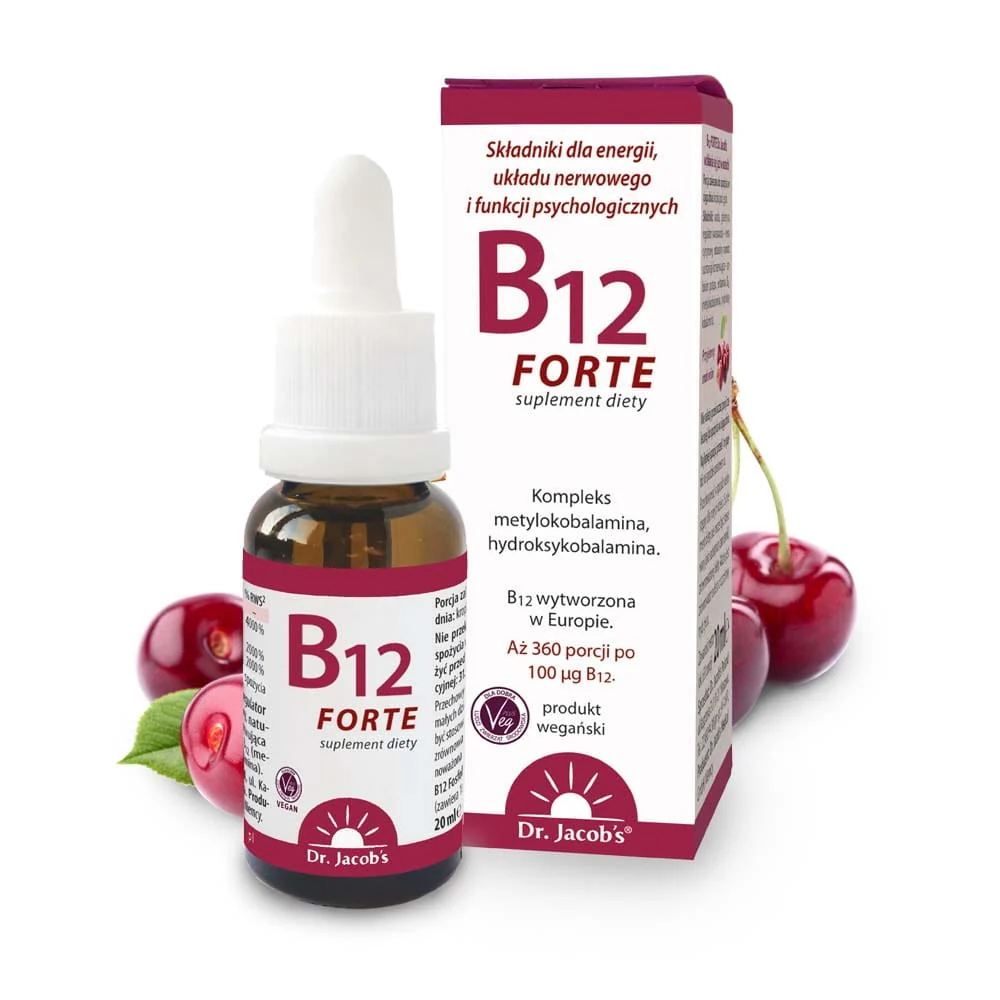 Witamina B12 Forte suplement diety w kroplach 20ml - Image 3