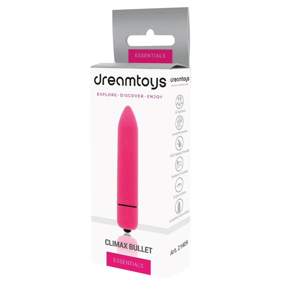 Essentials Climax Bullet kompaktowy wibrator typu bullet Pink - Image 2