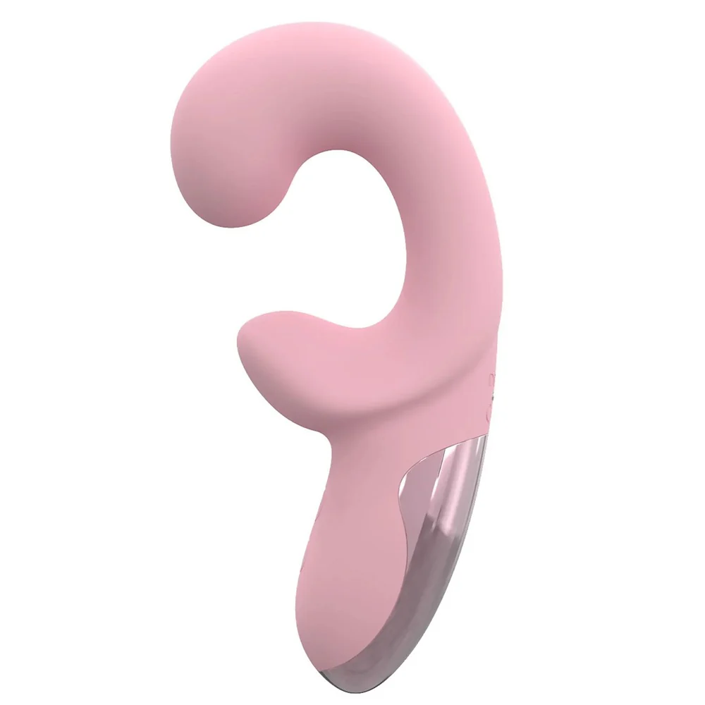 Glam Flexible Duo Vibrator wibrator duo z elastycznym trzonem Różowy