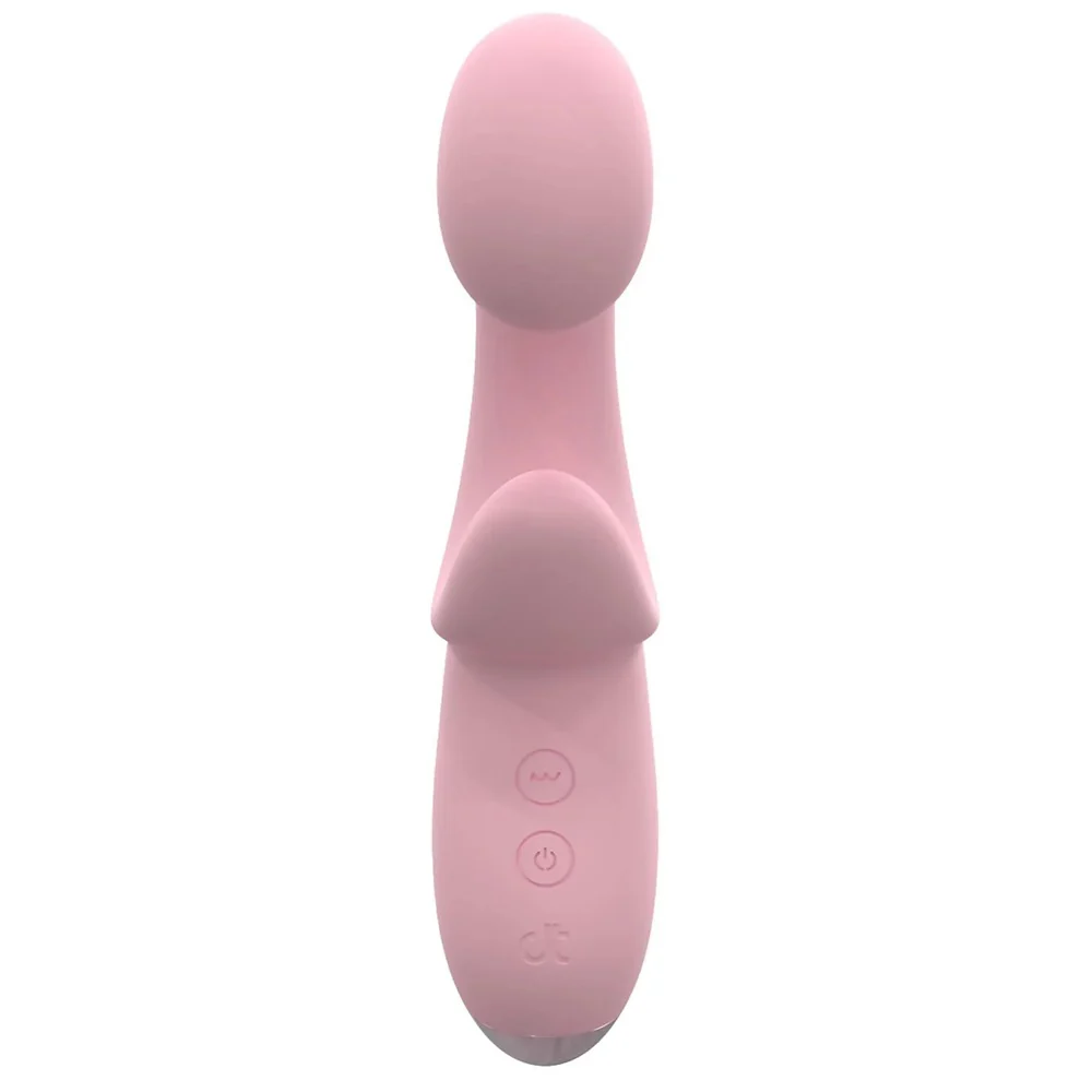 Glam Flexible Duo Vibrator wibrator duo z elastycznym trzonem Różowy - Image 3