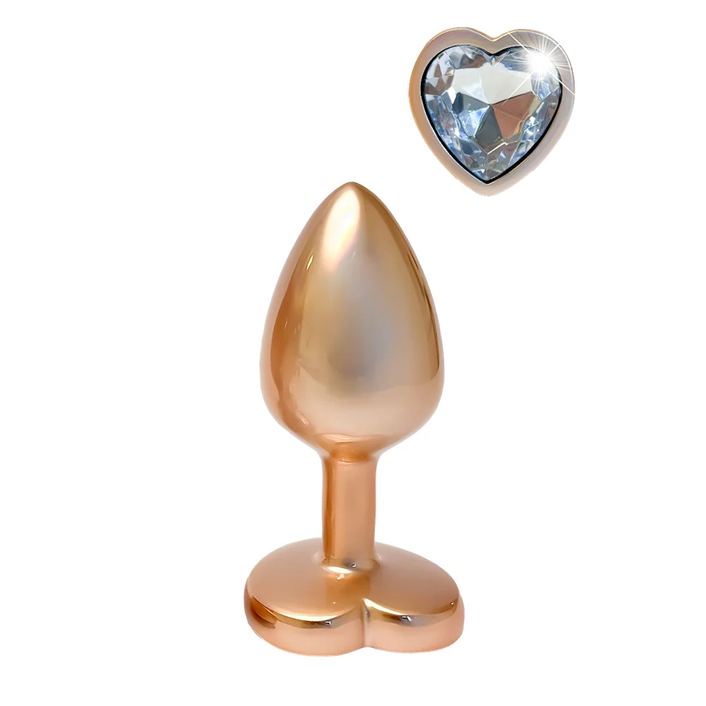 Gleaming Love Pearl Gold Plug korek analny S - Image 3