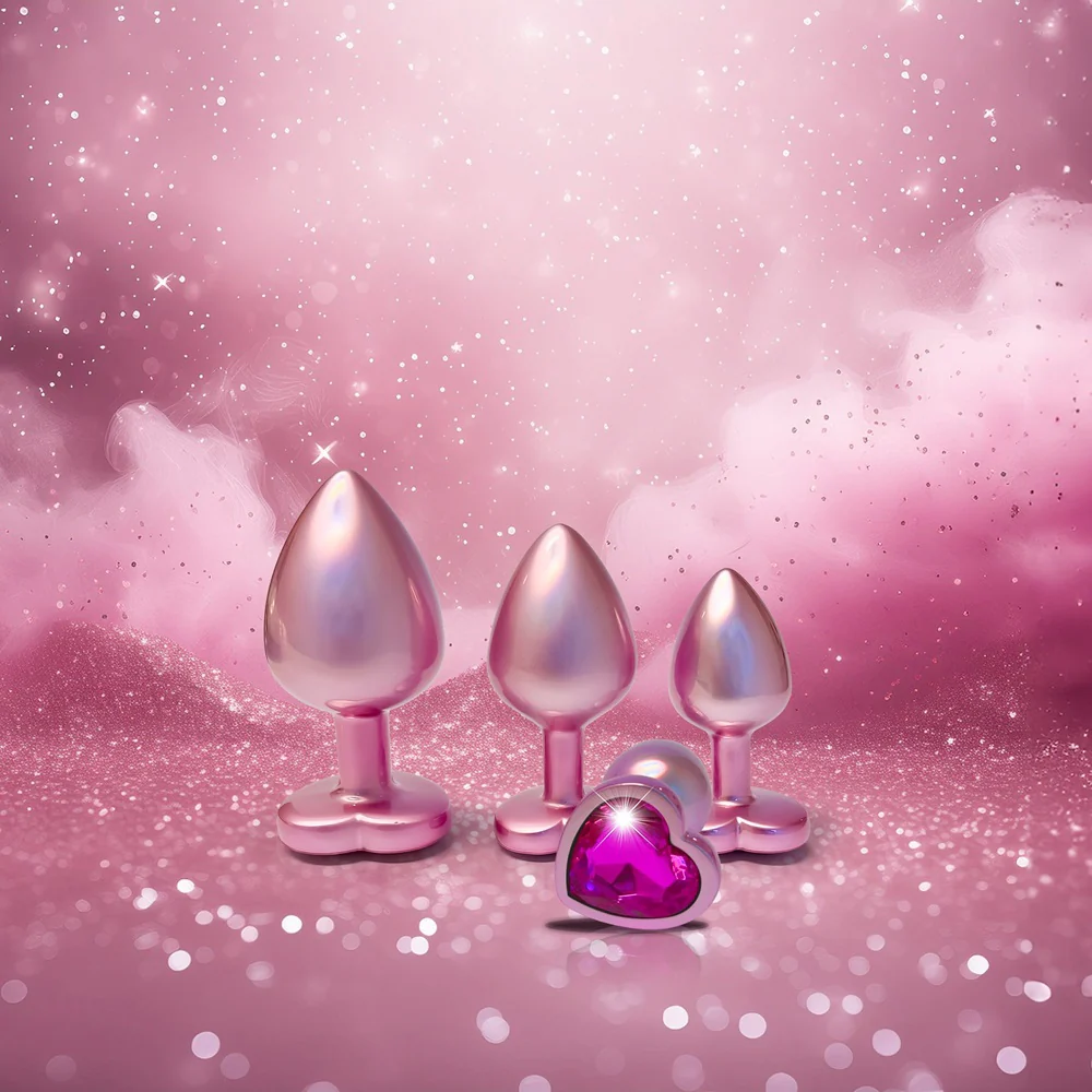 Gleaming Love Pearl Pink Plug korek analny M - Image 5