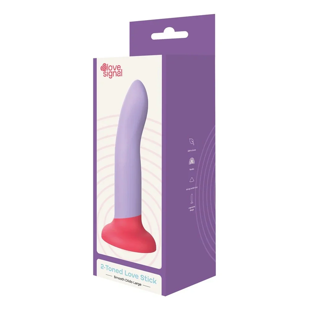 Love Signal 2-Toned Love Stick gładkie dildo Large - Image 3