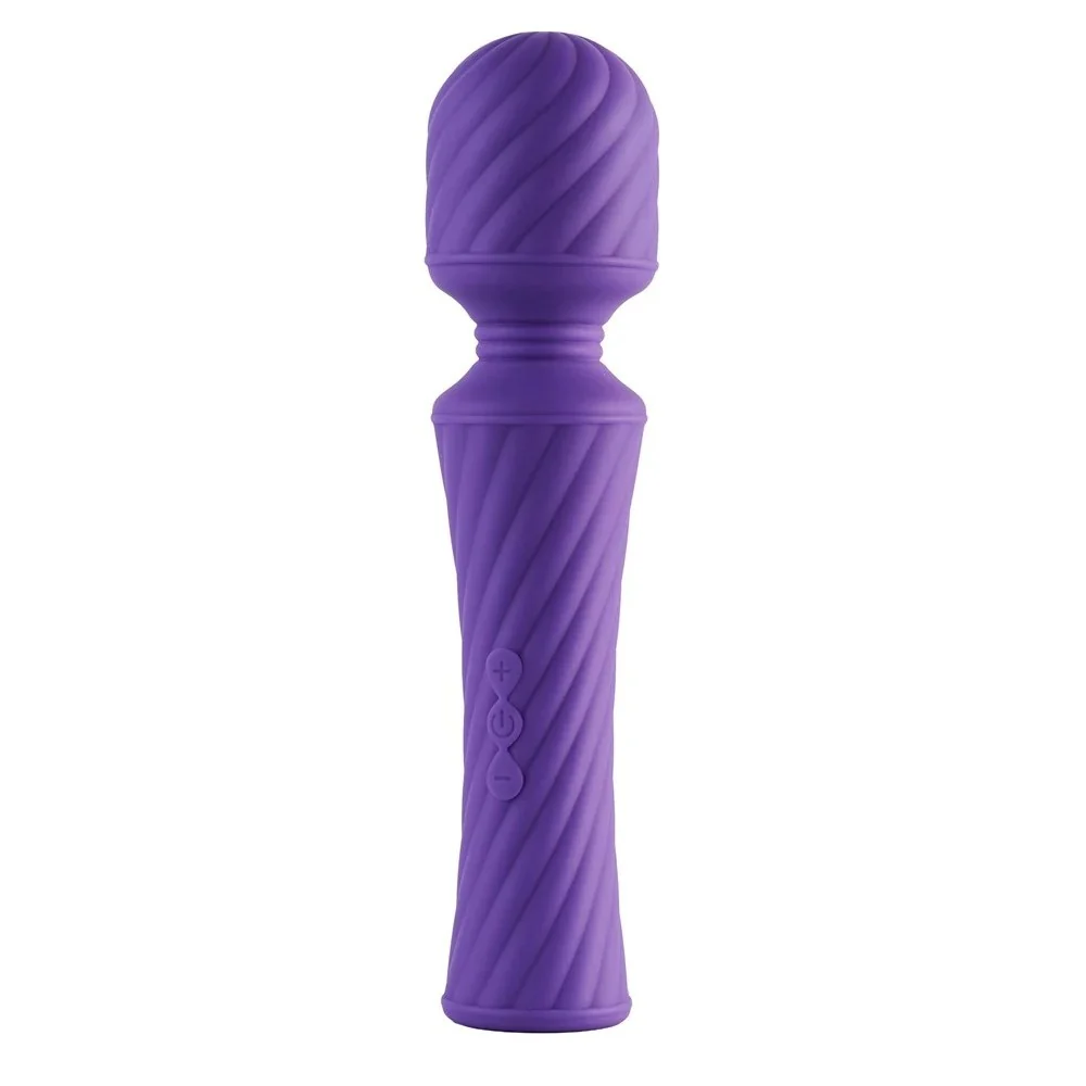 Love Signal Buzzing Wand w masażer różdżka Purple