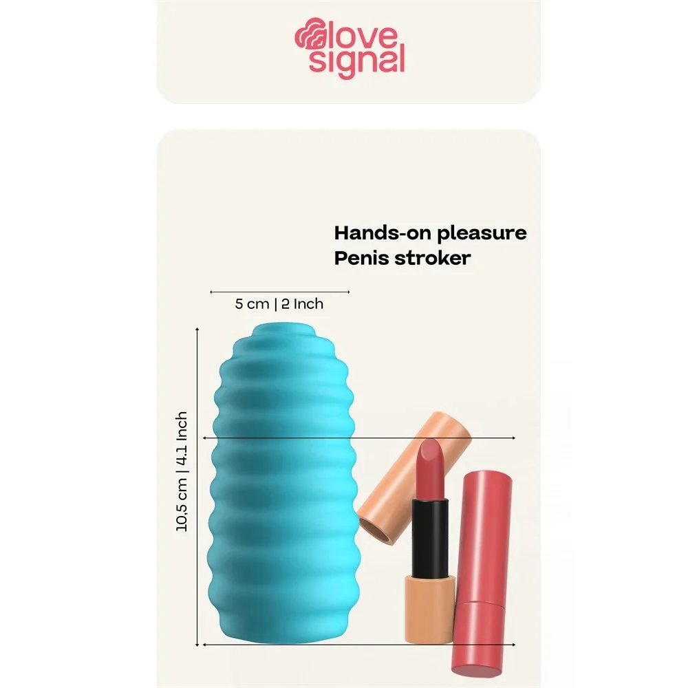 Love Signal Hands-On Pleasure masturbator Blue - Image 4