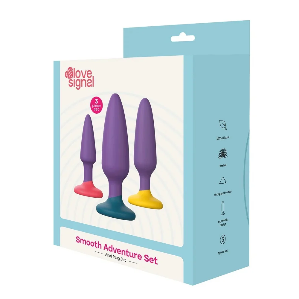 Love Signal Smooth Start Kit korki analne 3szt - Image 2