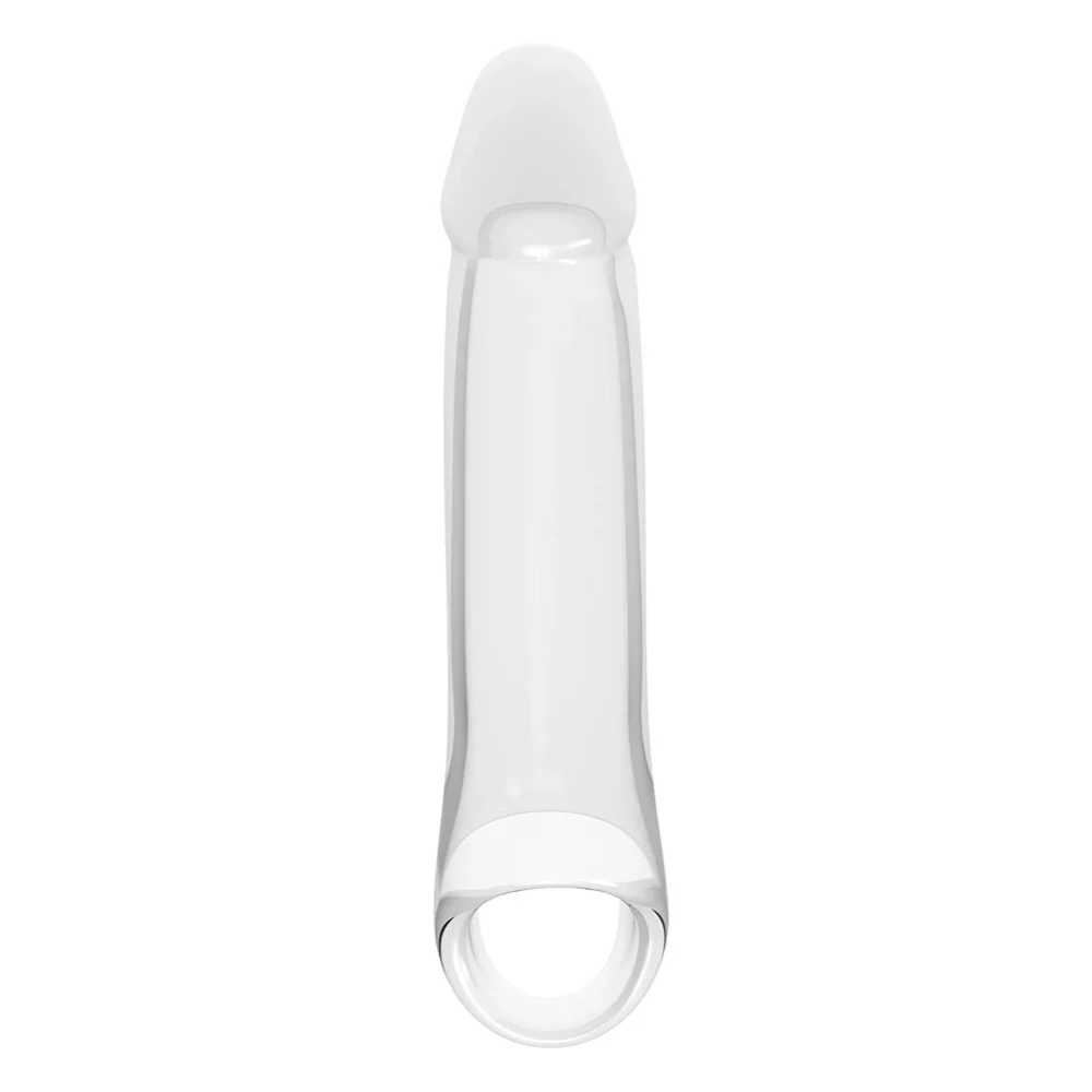 Ramrod Penis Extender With Ball Strap nakładka wydłużająca penisa Clear