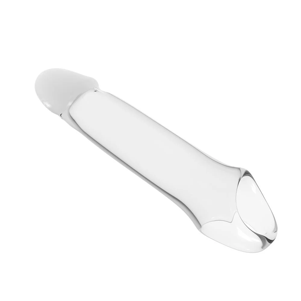 Ramrod Penis Extender With Ball Strap nakładka wydłużająca penisa Clear - Image 2