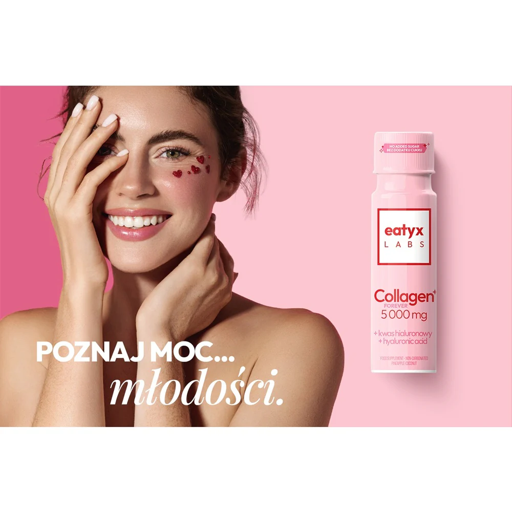 Collagen Forever 5000mg kolagen do picia w szocie suplement diety 30x80ml - Image 6