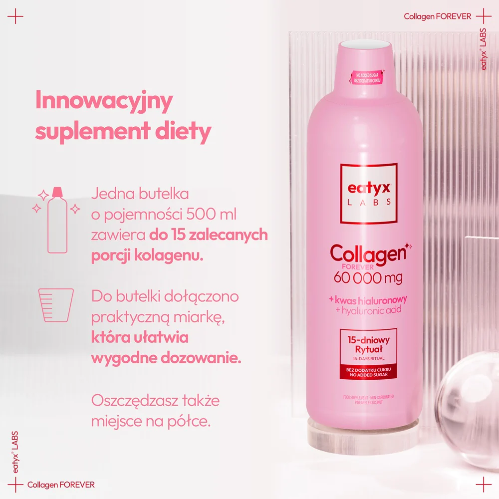 Collagen Forever 60000mg kolagen do picia suplement diety 500ml - Image 2
