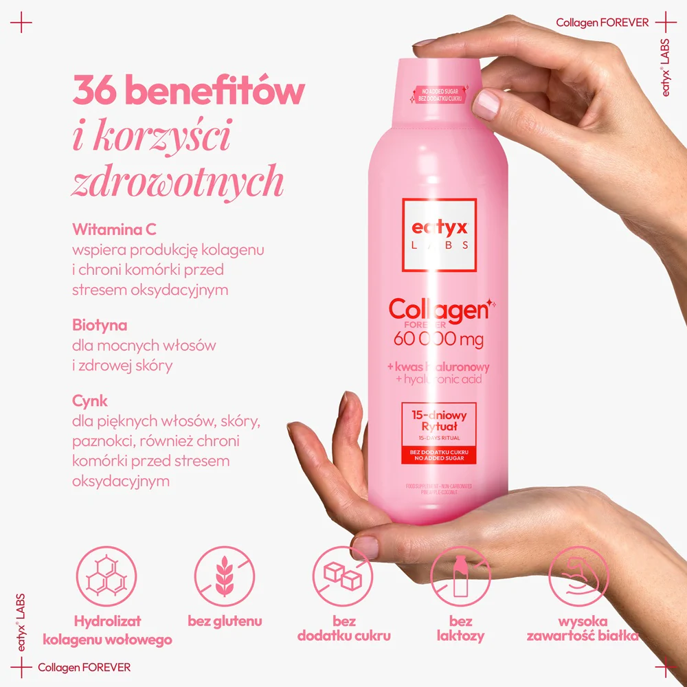Collagen Forever 60000mg kolagen do picia suplement diety 500ml - Image 5