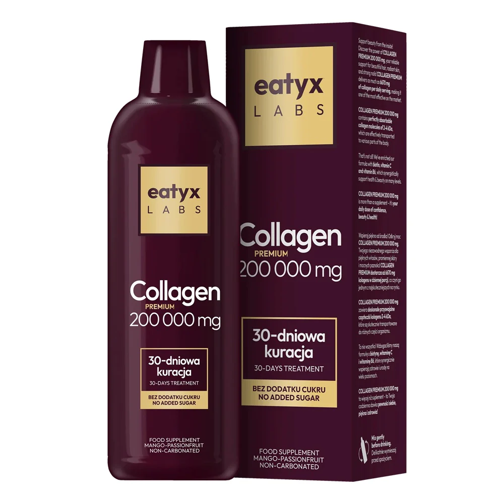 Collagen Premium 200000 mg kolagen wołowy suplement diety 1000ml