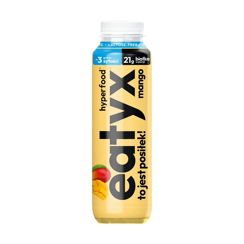 Hyperfood zbilansowany pełnowartościowy posiłek bez laktozy gotowy do spożycia Mango 500ml