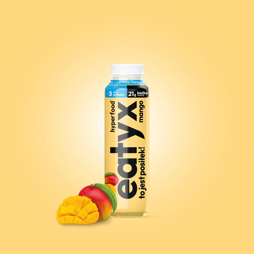 Hyperfood zbilansowany pełnowartościowy posiłek bez laktozy gotowy do spożycia Mango 500ml - Image 2