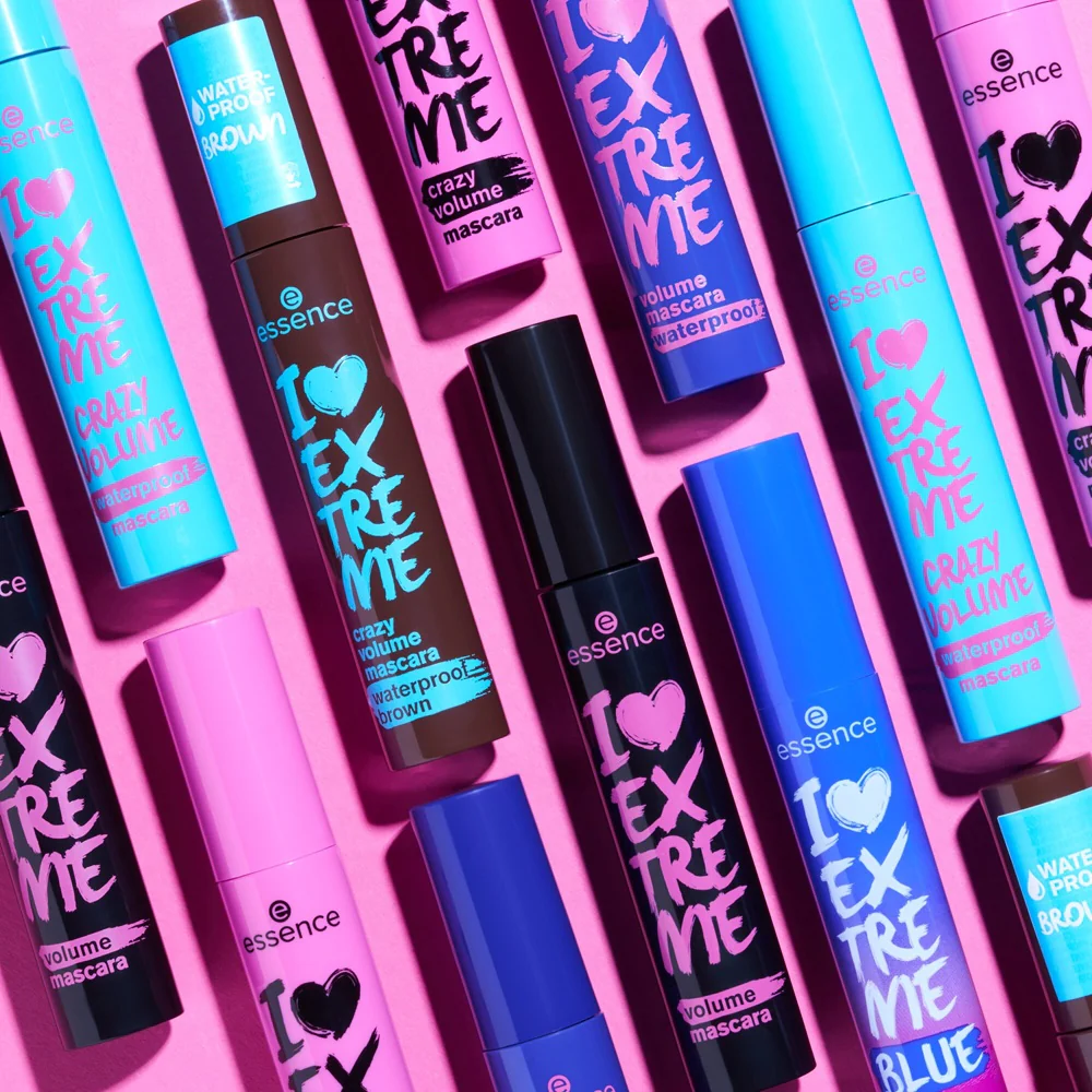 I Love Extreme Crazy Volume Mascara Waterproof brązowa maskara pogrubiająca do rzęs 12g - Image 9
