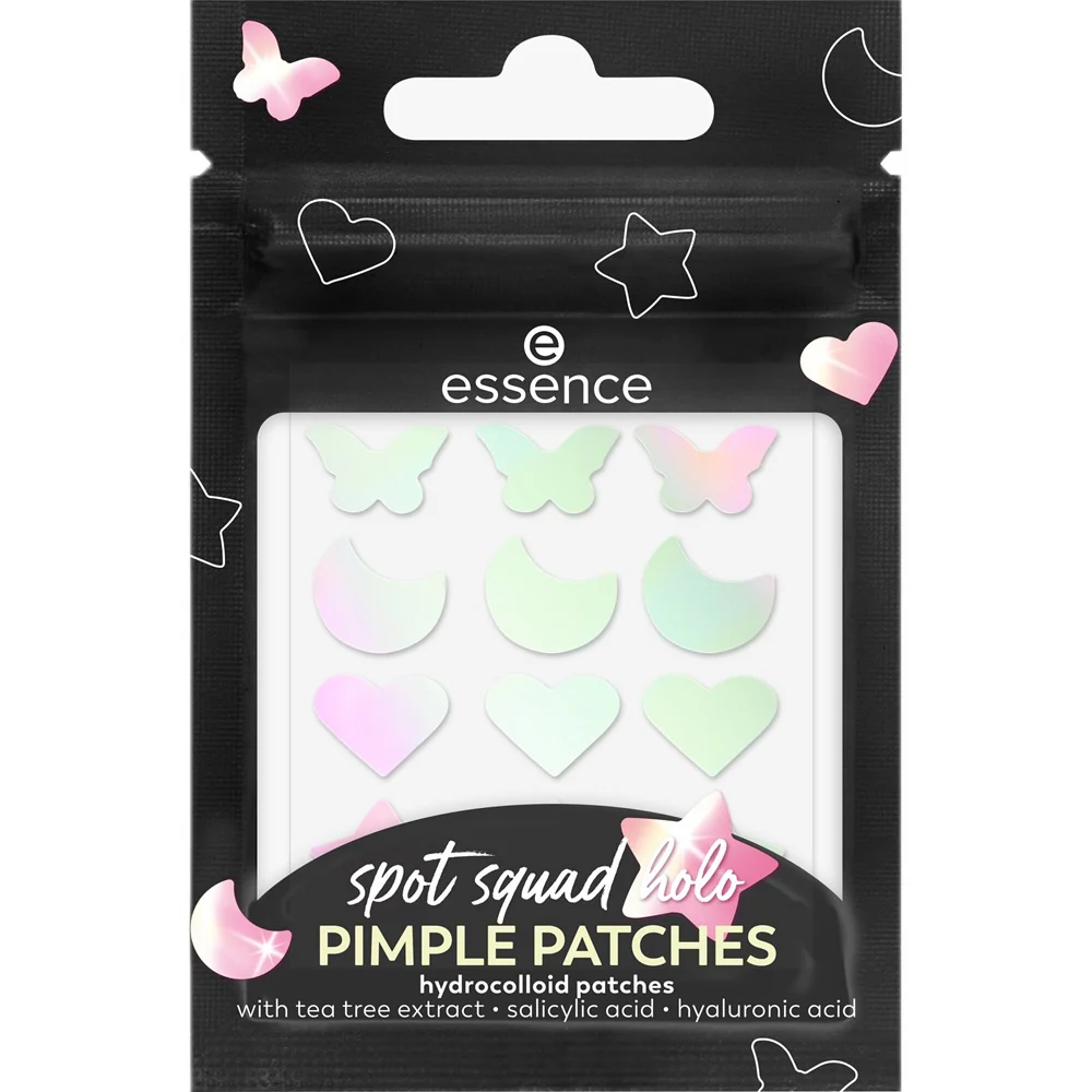 Spot Squad Holo Pimple Patches plasterki na niedoskonałości 10 Stralight Vibes 24szt