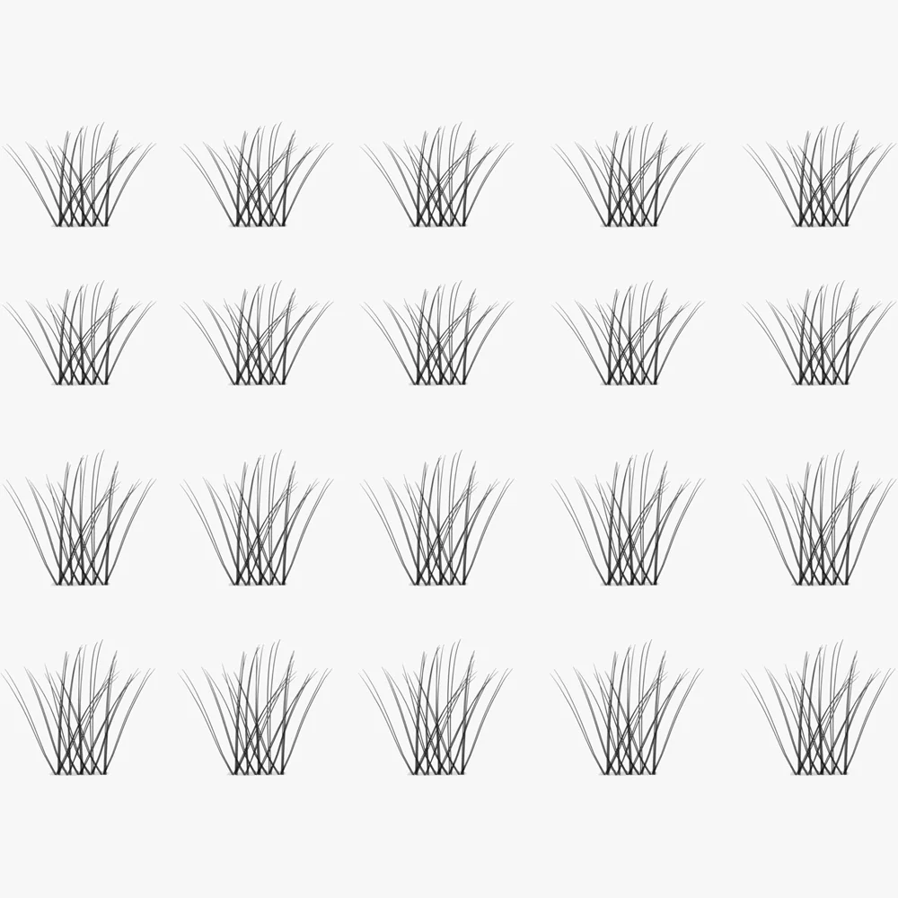 What The Fake! False Lashes sztuczne do rzęsy z klejem do rzęs 20szt - Image 7
